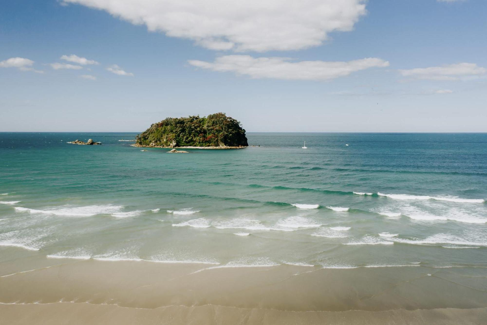 Appartement Oceanside Bliss - Absolute Beachfront - Uninterrupted Ocean Views With Pool à Mount Maunganui Extérieur photo